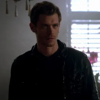 🥐 7c07d88e Klaus Mikaelson The Vampire Diaries man, vampire, dark, portrait, male, serious telegram sticker