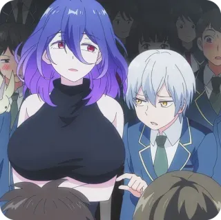 👀 be856fbf Anime, Trường học, Học sinh, Lớp học telegram sticker