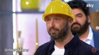 👷‍♂ 23a43514 @ilveroführer pria, helm kuning, konstruksi, acara memasak telegram sticker