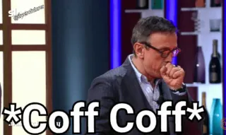 🤭 6644acc1 Coff Coff batuk, sakit, penyakit, gangguan kesehatan telegram sticker