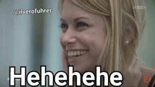 🌚 d8d5a487 Hehehehehe wanita, tersenyum, hehe, tertawa telegram sticker