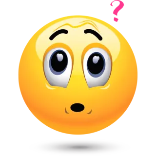 😳 b0c3bdc4 Emoji, Wajah terbalik, Terkejut, Kuning, Ekspresi, Wajah telegram sticker