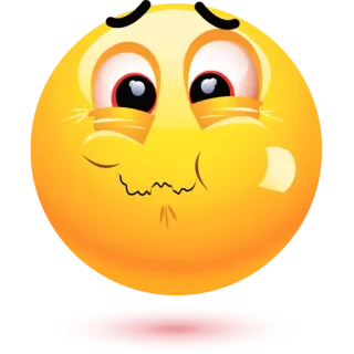 😰 c5b88171 อีโมจิ, ใบหน้า, การ์ตูน, สีหน้า whatsapp sticker