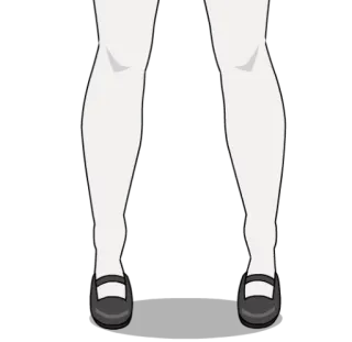 😵 437fad22 piernas, zapatos, pies, moda, ropa telegram sticker