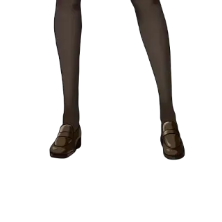 😞 d135cd07 piernas, medias, zapatos, anime telegram sticker