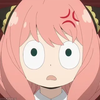 🍥 680dbc35 Anya Forger Spy x Family Anime, Postać, Wyraz, Słodkie, Manga, Anya, Spy x Family telegram sticker