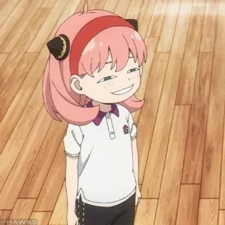 🍥 9dd9dee1 Anya Forger Spy x Family Anime, Spy x Family, Anya Forger, Postać, Słodkie, Manga telegram sticker
