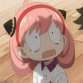 🍥 d74a31ce Anya Forger Spy x Family Anime, Słodkie, Śmieszne, Meme, Spy x Family, Anya, Forger telegram sticker