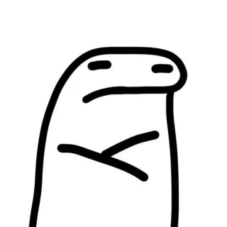 😑 09ffc526 sock puppet, meme, character, funny, sticker, internet meme telegram sticker