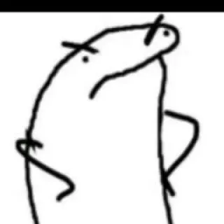 😠 43f49bc9 stick figure, angry, meme, cartoon, drawing, humor telegram sticker