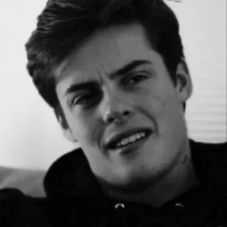 🖤 b022eb04 ผู้ชาย, ภาพเหมือน, คน, หน้า, สีหน้า, เสื้อฮู้ด whatsapp sticker