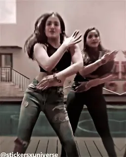 ⚡️ 14531181 dans, meisje, dansen, vrouw, mensen telegram sticker