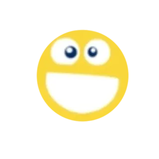 😃 54f688fd Emoji, feliz, sonrisa, amarillo, cara, alegre whatsapp sticker