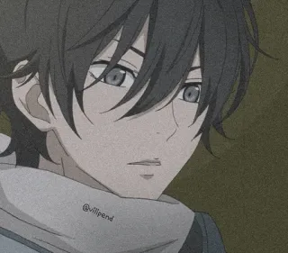 🎟 4361f9d4 @villipend อนิเมะ, สติกเกอร์, ผู้ชาย, ภาพประกอบ, ภาพเหมือน telegram sticker