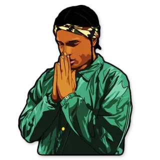 🛐 d23a2947 사람, 인물 사진, 남자, 패션, 스타일, 초록색 재킷 telegram sticker