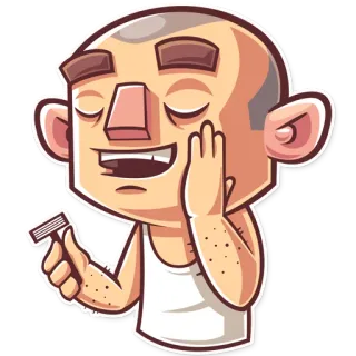 Victor telegram stickers