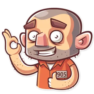 Victor telegram stickers