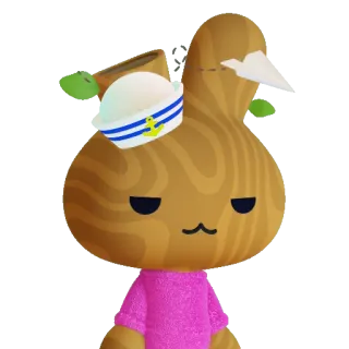 🌴 c276cf68 Kartun, Karakter, Kayu, Pelaut, Topi, Lucu telegram sticker