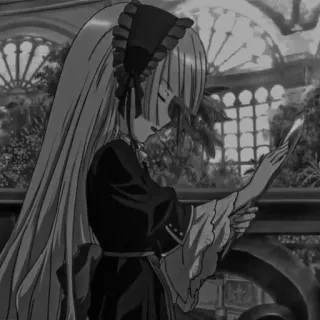 ♠️ 1cf0b085 アニメ, 女の子, ポートレート, 漫画, イラスト, アニメーション telegram sticker