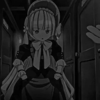 ♠️ 98d1fbce アニメ, メイド, マンガ, 漫画, 女の子 telegram sticker