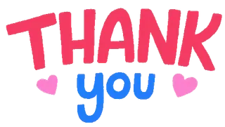 ⛳️ 0a05b317 Thank You terima kasih, rasa syukur, penghargaan, hati, merah muda, biru telegram sticker