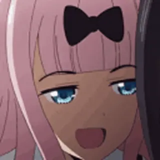 ๐ b571ff1e Chika Fujiwara Kaguya-sama: Love Is War anime, chika fujiwara, kaguya-sama love is war, smug, cartoon telegram sticker
