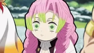 โค e5b65792 Mitsuri Kanroji Demon Slayer anime, demon slayer, mitsuri kanroji, love hashira telegram sticker