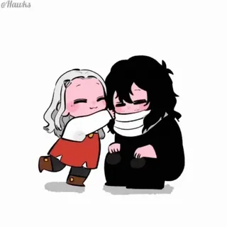 ❤️ 0711306b Eri My Hero Academia 动漫, 漫画, 同人作品, 可爱, 绘梨, 相泽消太 telegram sticker