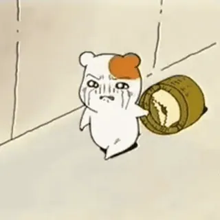 😭 5ff083b4 menangis, anime, sedih, kesal, kartun, karakter whatsapp sticker