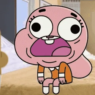🫣 c44fec9e Anais Watterson The Amazing World of Gumball Kartun, Lucu, Animasi, The Amazing World of Gumball, Anais Watterson, Merah Muda, Kelinci whatsapp sticker