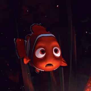 👀 6c70e4fe Nemo Finding Nemo рыба, рыба-клоун, disney, pixar, мультфильм, персонаж фильма telegram sticker