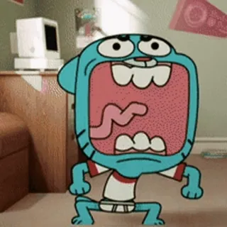 💥 4ce6e982 Gumball Watterson The Amazing World of Gumball kartun, Gumball, animasi, lucu whatsapp sticker