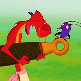 дракончик Мушу @this_is_sticker_party whatsapp stickers