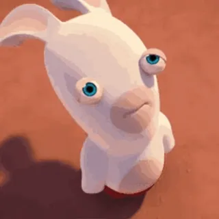 🥺 4a1c2dff kelinci, lucu, kartun, binatang telegram sticker