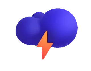 🌩 c4811b2e Wolke, Blitz, Sturm, Wetter, Donner, Himmel telegram sticker