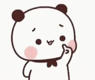 ❌ 29d0c73e Panda, Lucu, Kartun, Binatang, Kawaii, Stiker whatsapp sticker