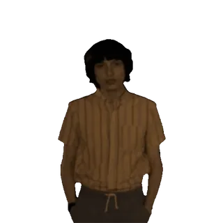 🤩 227f382e Mike Wheeler Stranger Things Mike Wheeler, Stranger Things, personagem, série TV whatsapp sticker