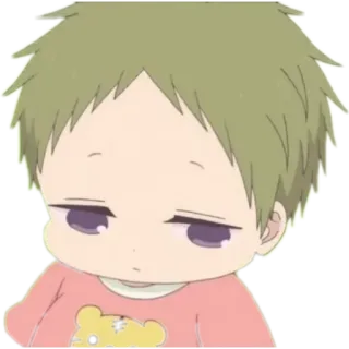 🖤 264dfcc6 อนิเมะ, มังงะ, น่ารัก, จิบิ, เด็ก telegram sticker