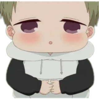 🖤 63aaaf05 อนิเมะ, จิบิ, น่ารัก, การ์ตูน, สติกเกอร์ telegram sticker