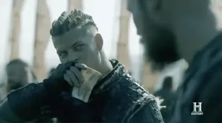 🪓 eb04bade Bjorn Ironside Vikings Wikingowie, Bjorn, Żelaznoboki, Historia, Wojownik telegram sticker