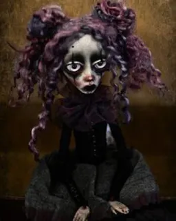 😑 9d024116 Puppe, gruselig, Gothic, Kunst, Fantasy whatsapp sticker