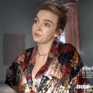 🌙 45e7cb5c Killing Eve телешоу, Killing Eve, Вилланель, Ева Поластри, BBC America telegram sticker