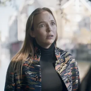 🌙 e1481321 Villanelle Killing Eve Джоди Комер, Убивая Еву, Вилланель, Персонаж, Актриса telegram sticker