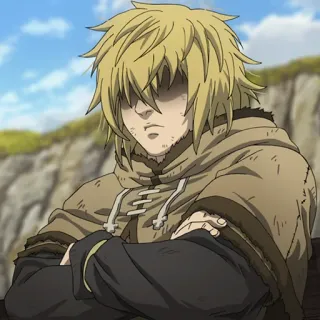 🛡 574f6927 Thorfinn Vinland Saga Anime, Manga, Pejuang, Viking, Petualangan telegram sticker