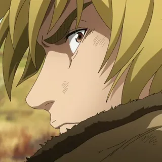 🛡 5a6cb8c3 Thorfinn Vinland Saga Anime, Manga, Viking, Pejuang telegram sticker