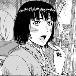 😋 1ac7cf0a Anime, Manga, Wanita, Makanan whatsapp sticker