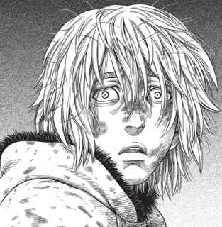 Vinland Saga @MANGAen whatsapp stickers