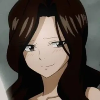 🤍 ce13a6ff Anime, Femme, Portrait, Dessin animé, Femme, Personnage whatsapp sticker