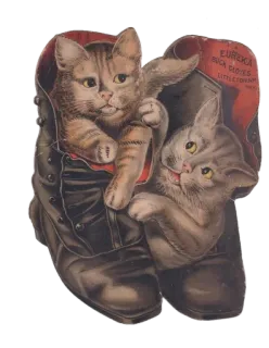 👞 38b2d3fb EUREKA
BUCK GLOVES
LITTLEMAN 复古, 猫, 手套, 广告, 小猫, 靴子 telegram sticker