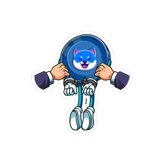 Vita Inu Stickers | By HEXTOR telegram stickers